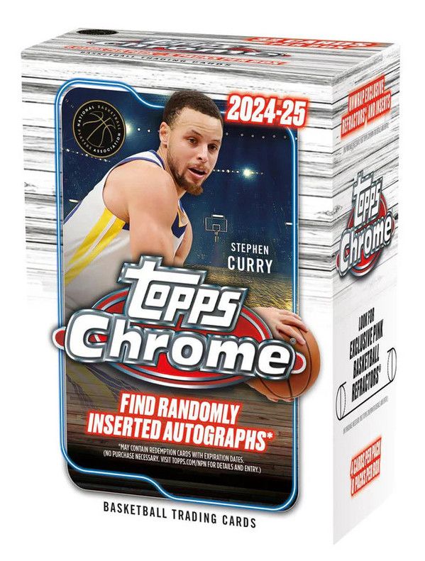 2024/25 Topps Chrome Basketball Value Blaster Box