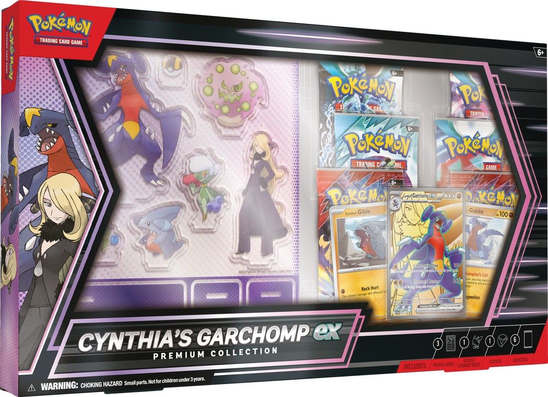 Pokemon Cynthia&#39;s Garchomp ex Premium Collection