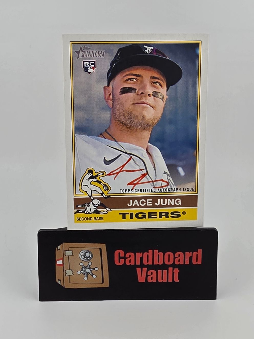 2025 Heritage Jace Jung Autograph Rookie Card #ROA-JJ
