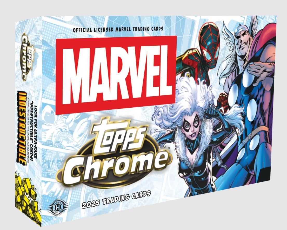 2025 Topps Marvel Chrome Hobby Box
