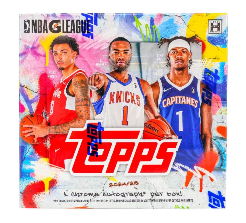2024/25 Topps G-League Basketball Hobby Box