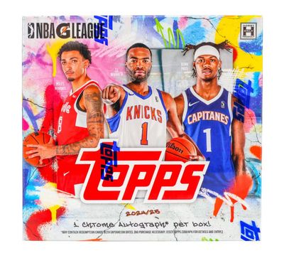 2024/25 Topps G-League Basketball Hobby Box