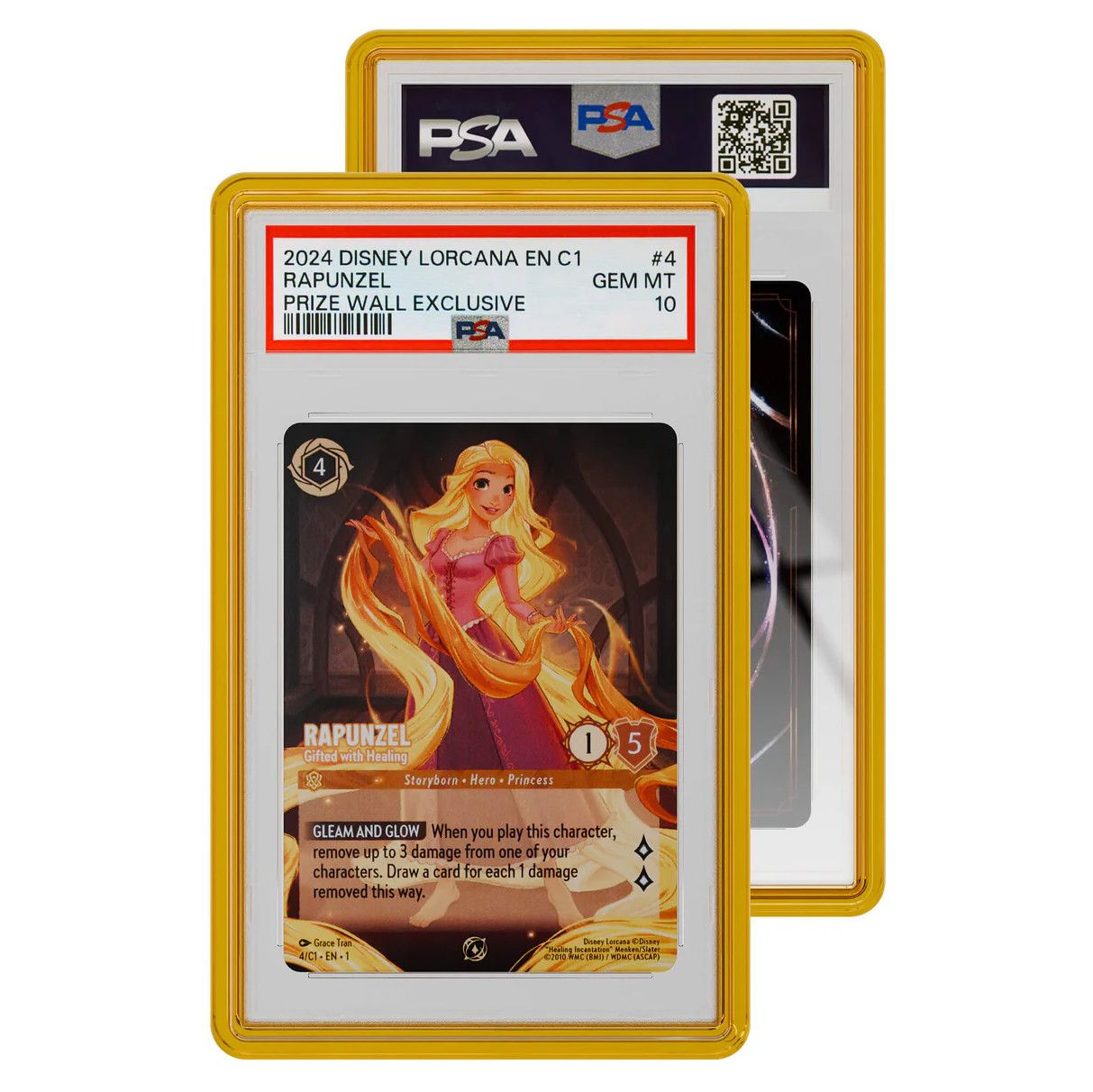 Graded Guard PSA Graded Card Jewel Case - Amber 35pt (Case Only)