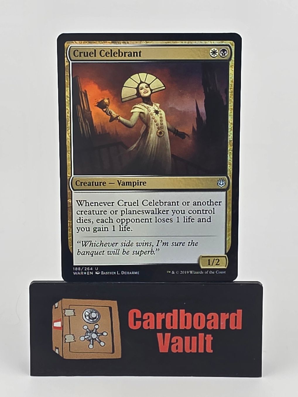 2019 Magic the Gathering Cruel Celebrant Foil 188/264