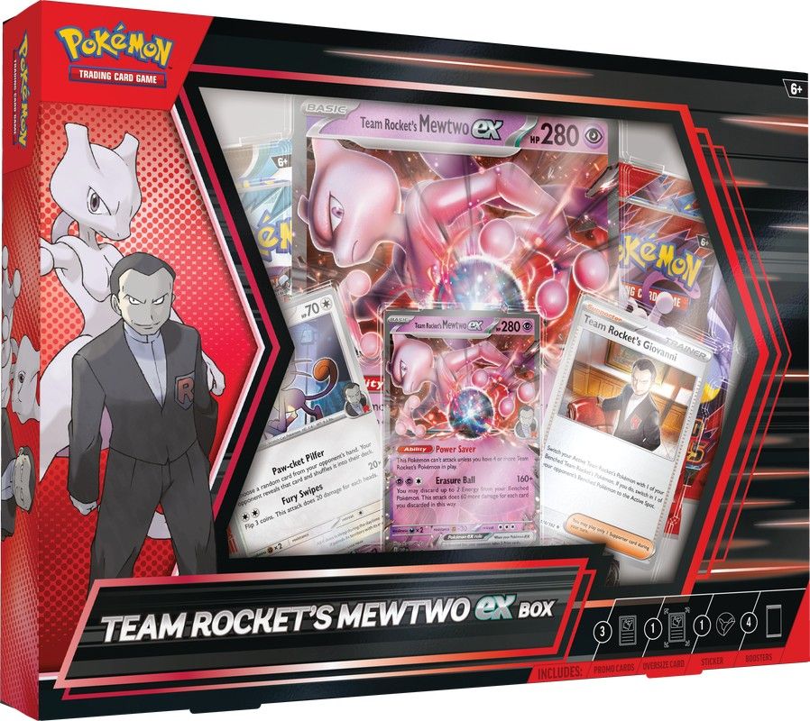 Pokemon Team Rocket&#39;s Mewtwo ex Box