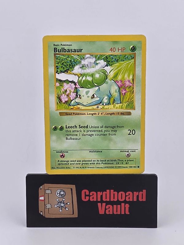 1999 Pokémon Bulbasaur 44/102