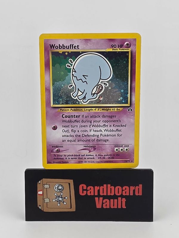 2001 Pokémon Wobbuffet Holo 16/75