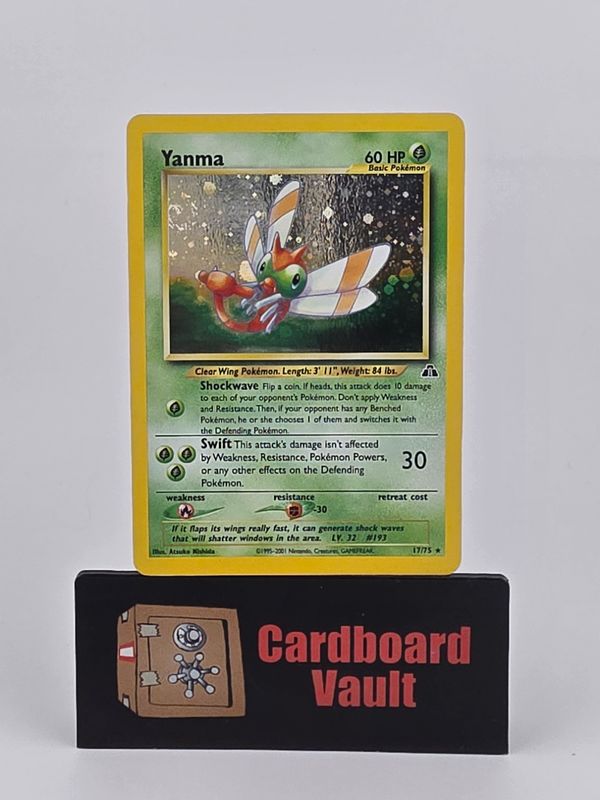 2001 Pokémon Yanma Holo 17/75