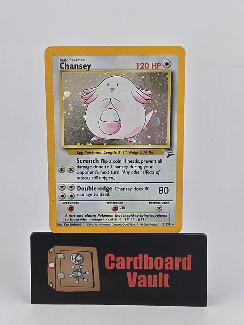2000 Pokémon Chansey Holo 3/130