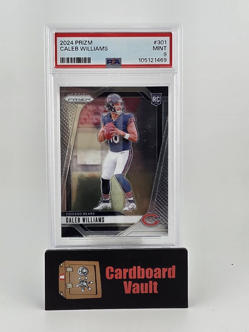 2024 Prizm Caleb Willaims #301 PSA 9 105121469