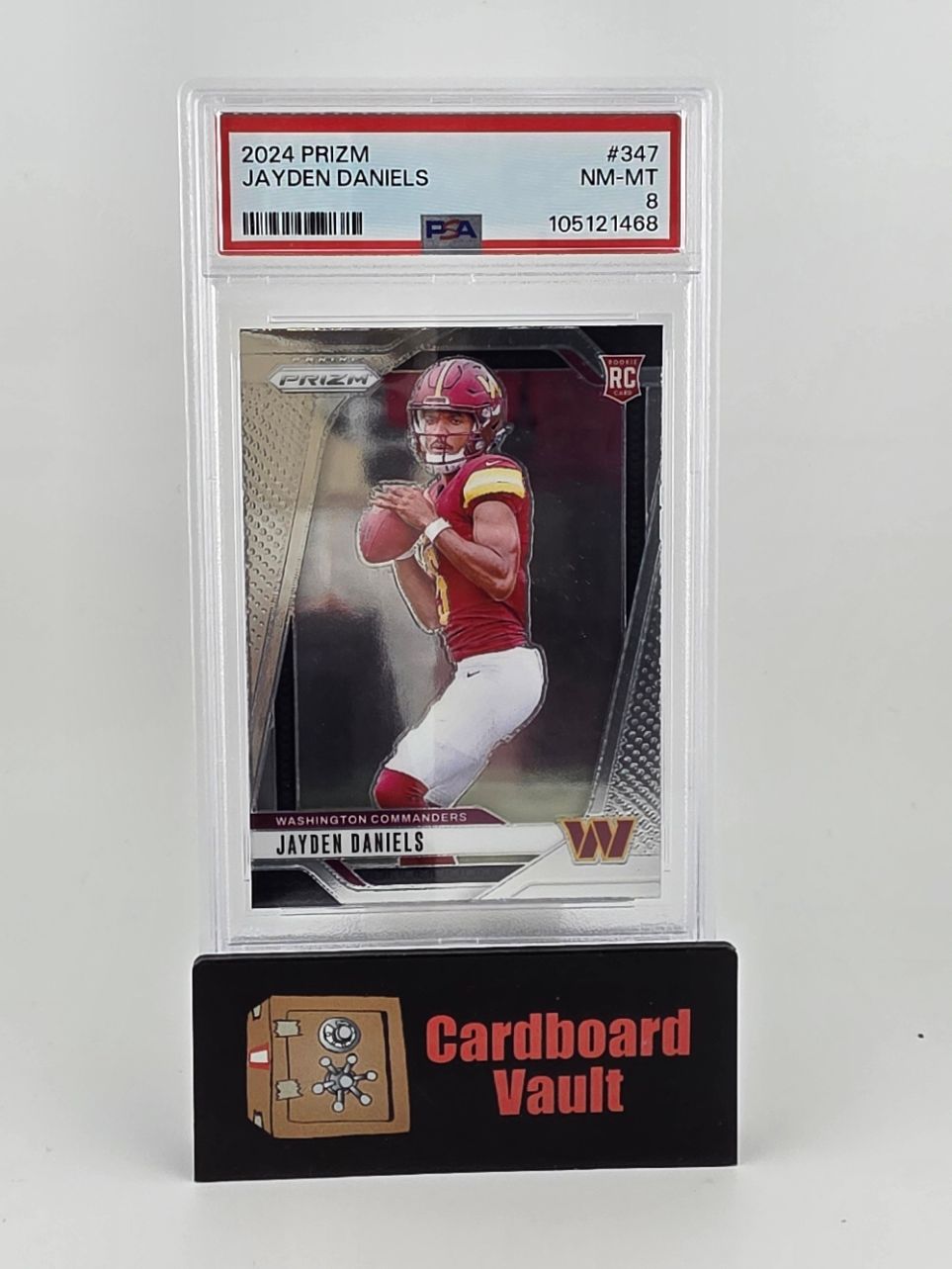2024 Prizm Jayden Daniels #347 PSA 8 105121468