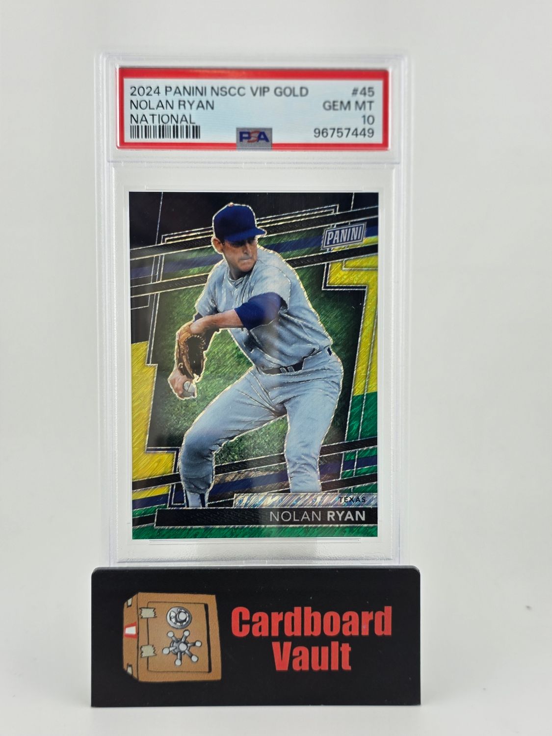 2024 Panini NSCC VIP Gold Nolan Ryan #45 National 17/44 PSA 10 96757449