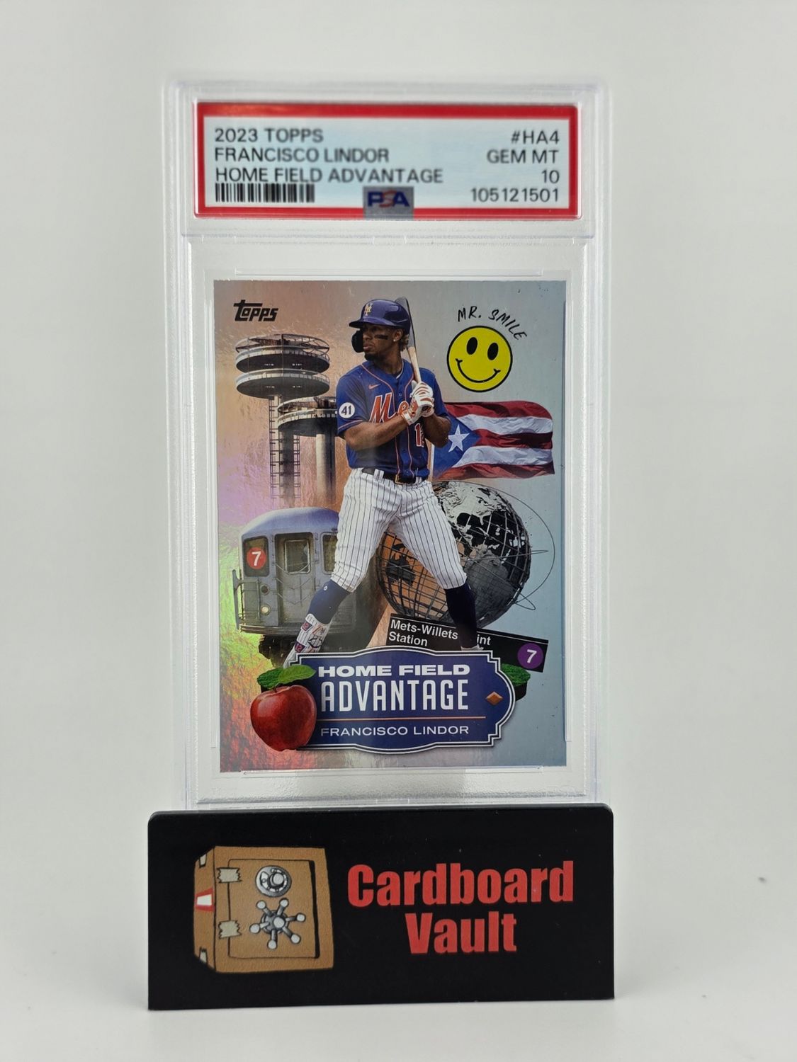 2023 Topps Francisco Lindor Home Field Advantage #HA-4 PSA 10 105121501
