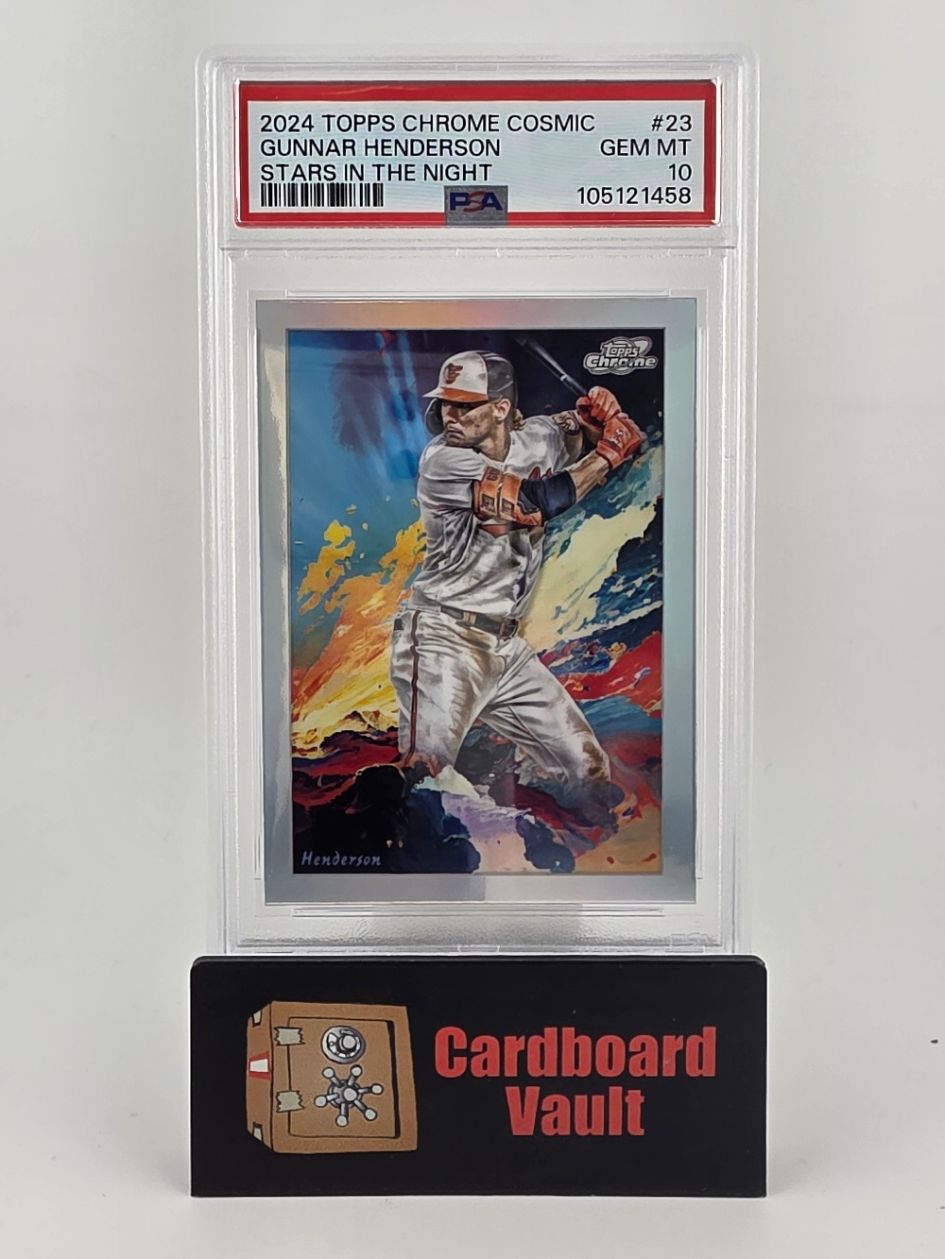 2024 Topps Chrome Cosmic Gunner Henderson Stars In The Night #23 PSA 10 105121458