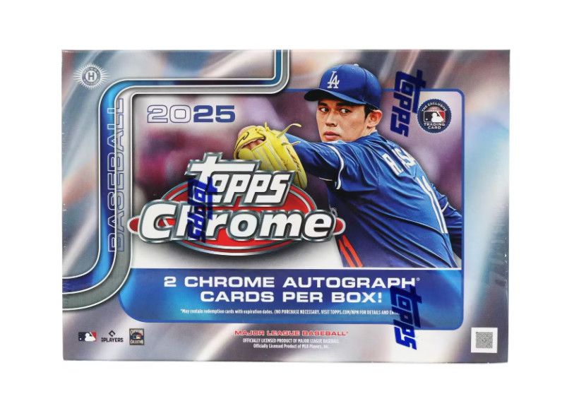 2025 Topps Chrome Baseball Breaker Delight Box