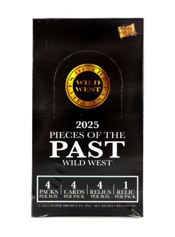 2025 Pieces of the Past Wild West Edition Hobby Box