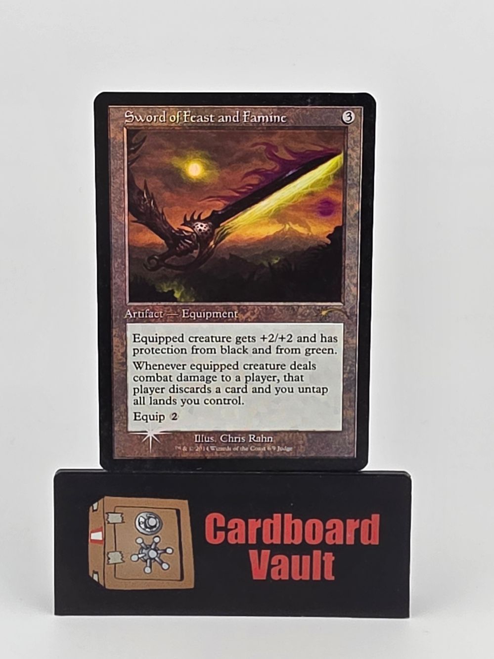 2014 Magic The Gathering Sword Of Feast And Famine Foil