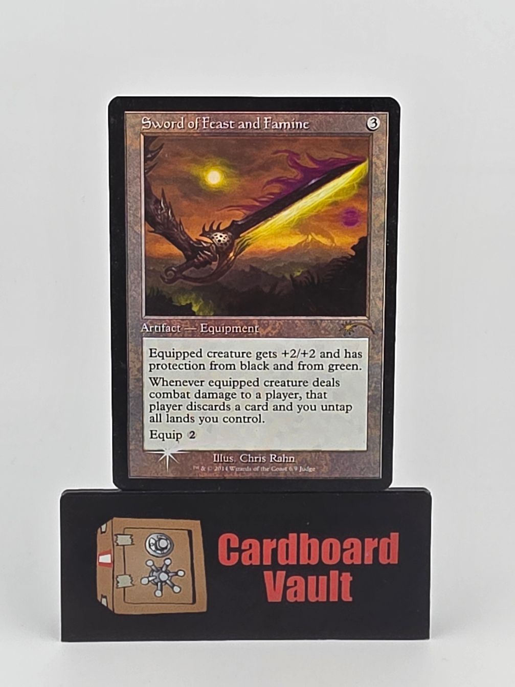 2014 Magic The Gathering Sword Of Feast and Famine Foil