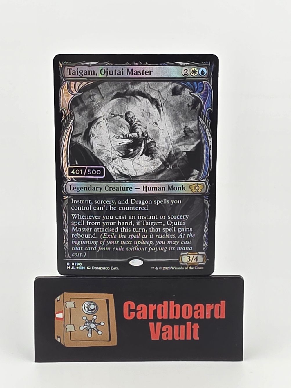 2023 Magic The Gathering Taigam Ojutai Master Foil #0190