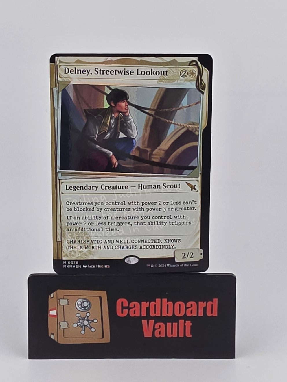 2024 Magic The Gathering  Delney Streetwise Lookout Foil #0378
