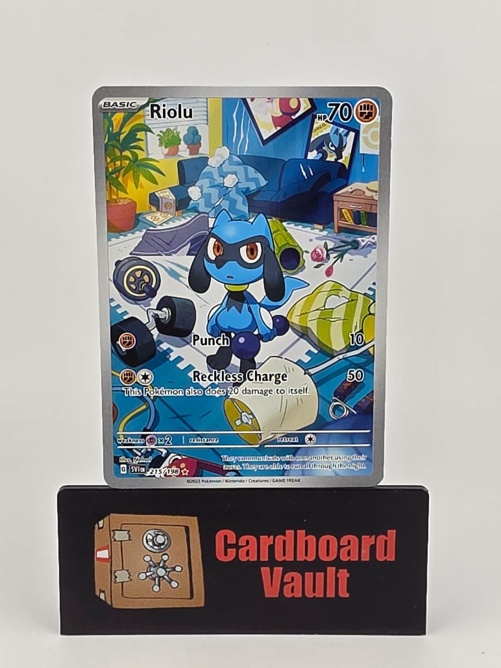 2023 Pokémon Riolu Full Art 215/198