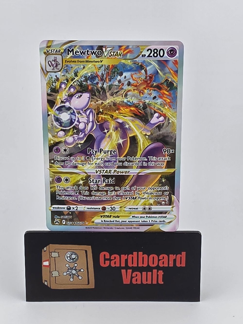 2023 Pokémon Mewtwo Vstar Full Art GG44/GG70
