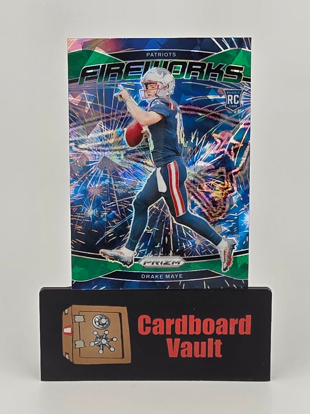 2024 Prizm Drake Maye Fireworks #22