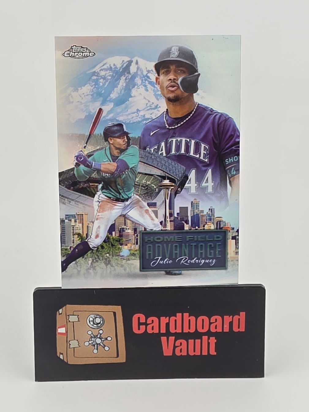 2024 Topps Chrome Julio Rodriguez Home Field Advantage #HFA-7