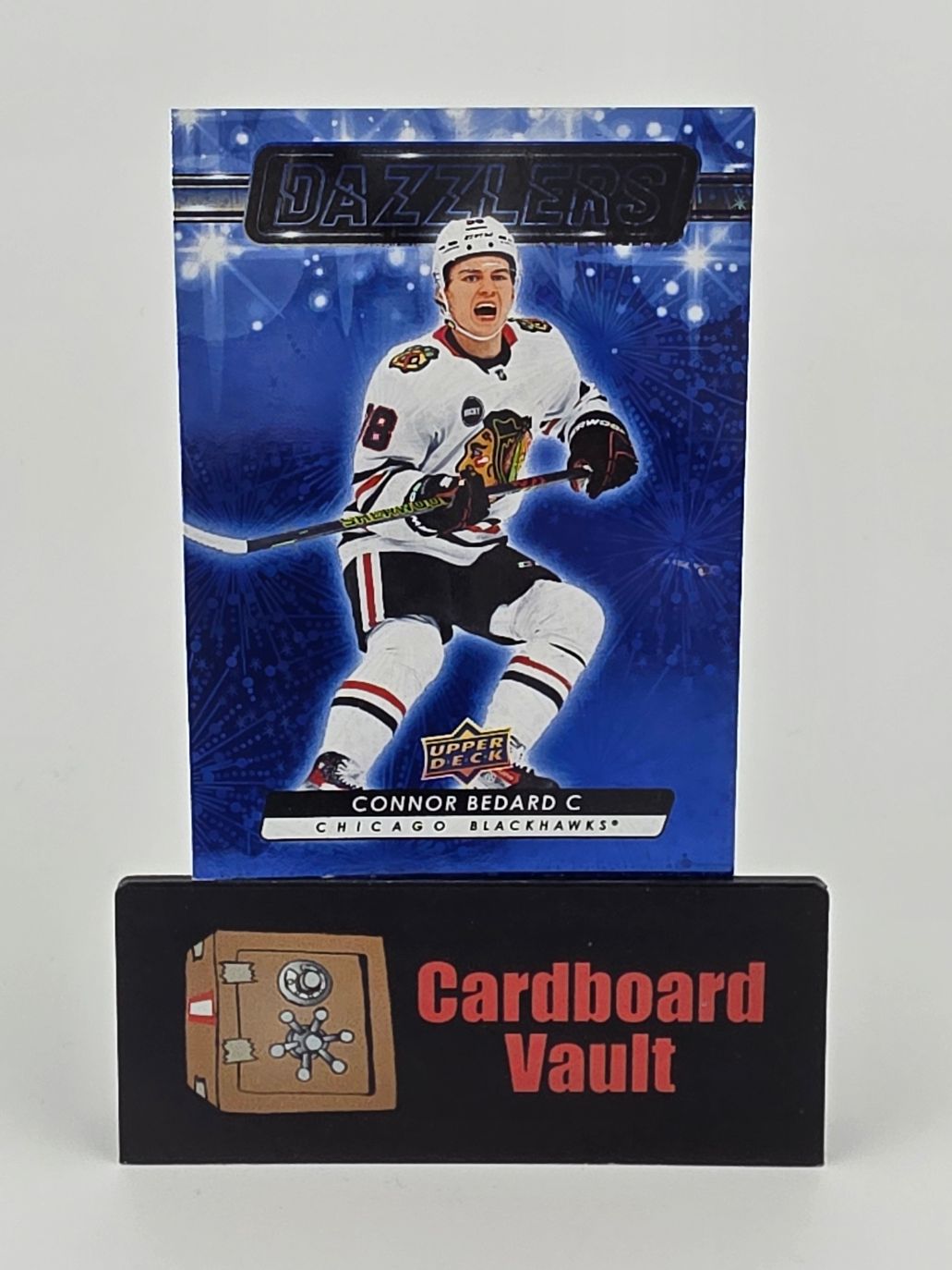 2023-24 Upper Deck Series 2Connor Bedard Blue Dazzlers #DZ-79
