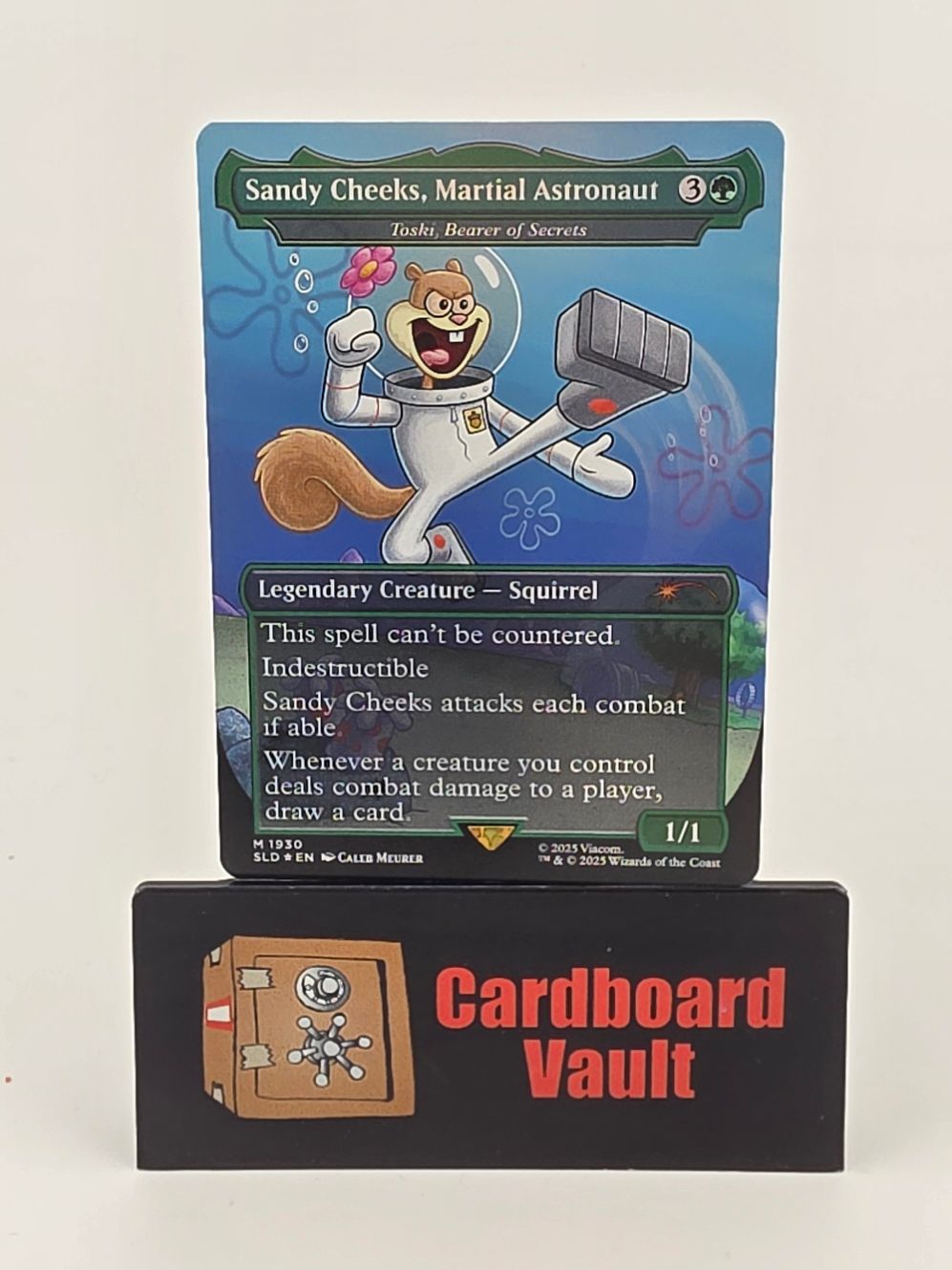 2025 Magic The Gathering Sandy Cheeks Martial Astronaut Secret Lair Drop Foil 1930