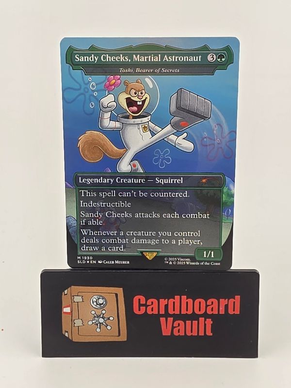 2025 Magic The Gathering Sandy Cheeks Martial Astronaut Secret Lair Drop Foil 1930