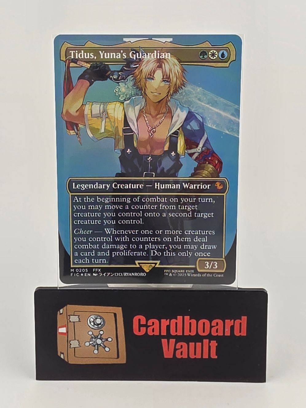 2025 Magic The Gathering Tidus Yunas Guardian 0205 Borderless Foil