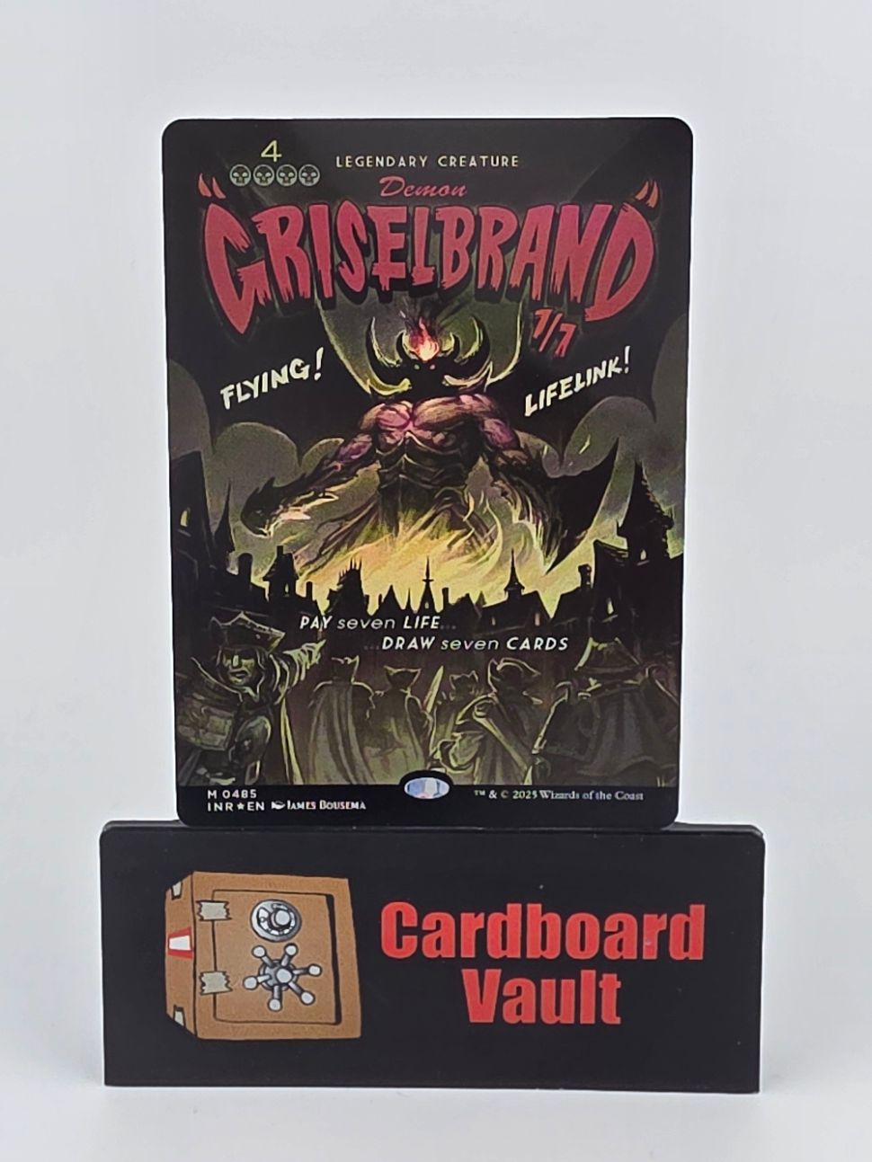 2025 Magic The Gathering Griselbrand Showcase Foil 0485