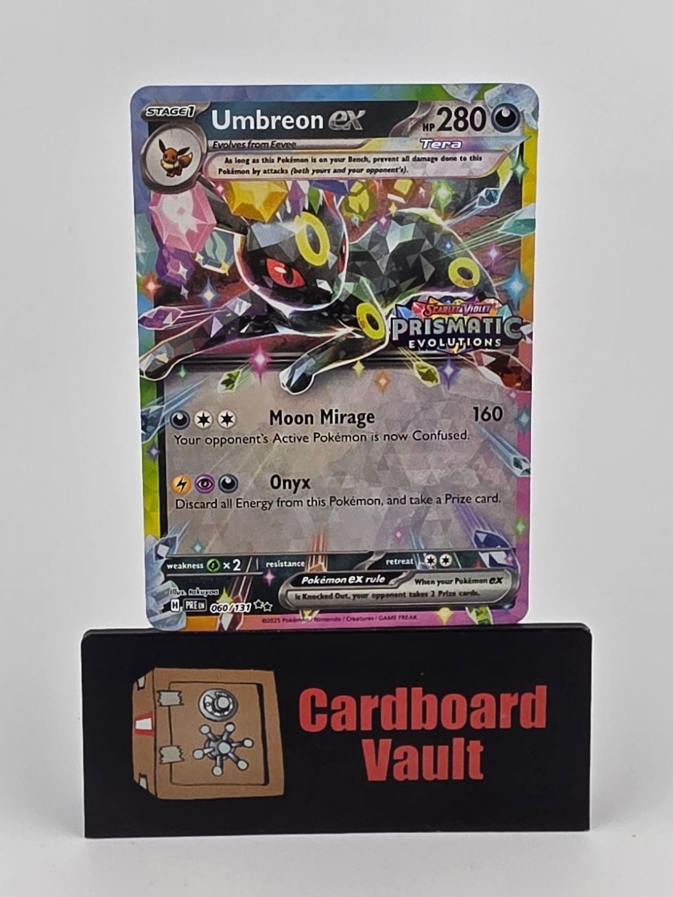 2025 Pokémon Umbreon ex Full Art 060/131
