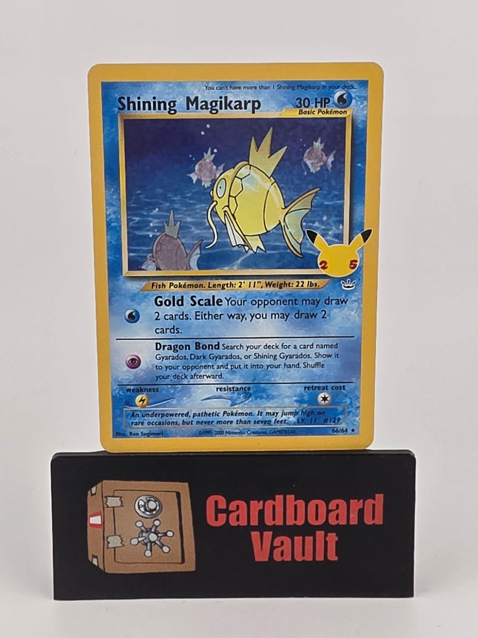 2021 Pokémon Celebrations Shining Magikarp 66/64