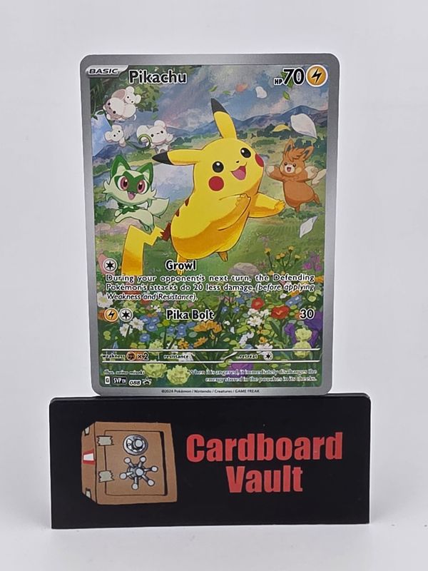 2024 Pokémon Pikachu Full Art Black Star Promo 088
