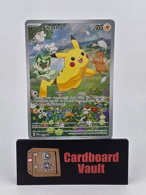 2024 Pokémon Pikachu Full Art Black Star Promo 088