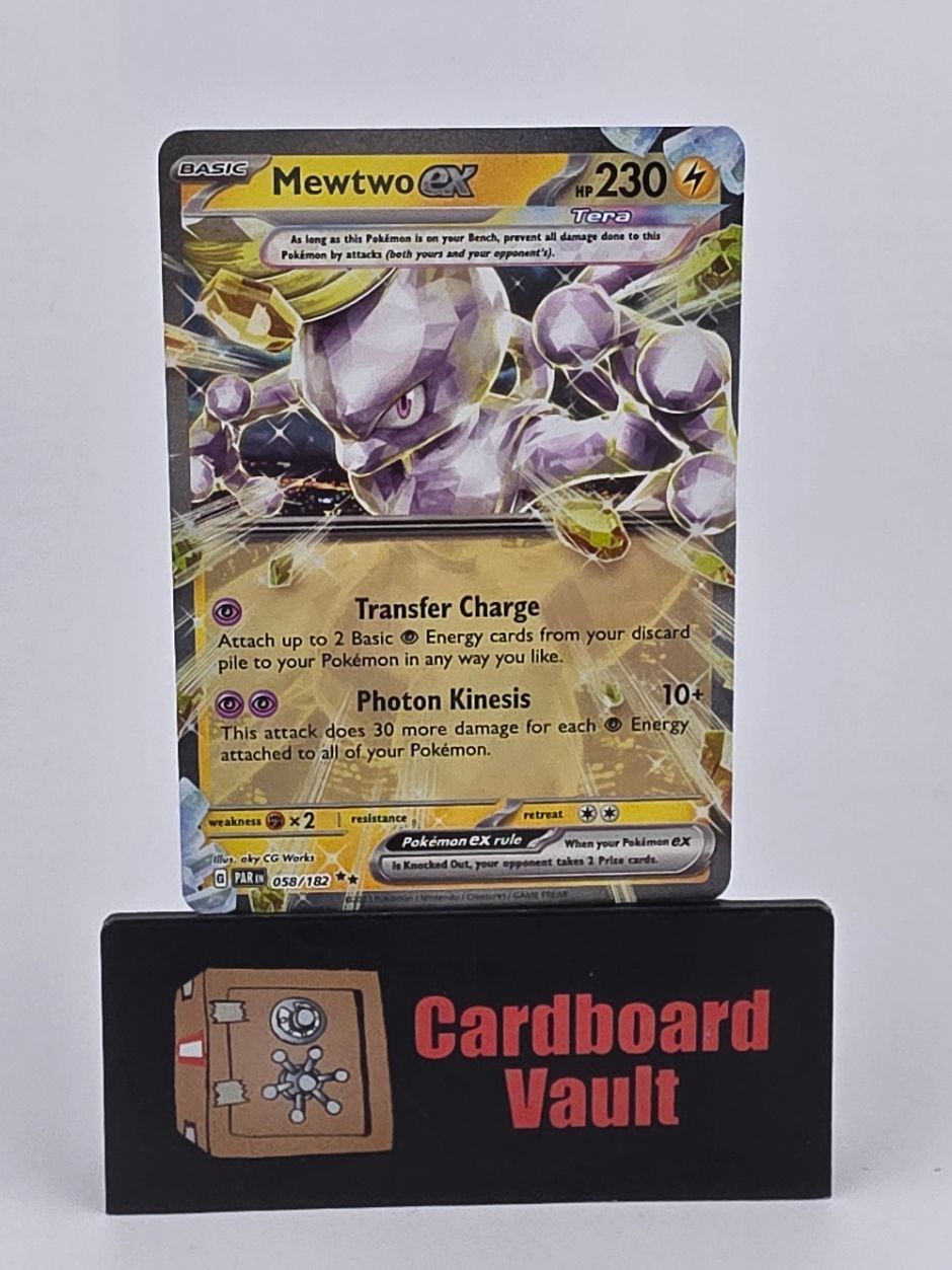 2023 Pokémon Mewtwo ex Full Art 058/182