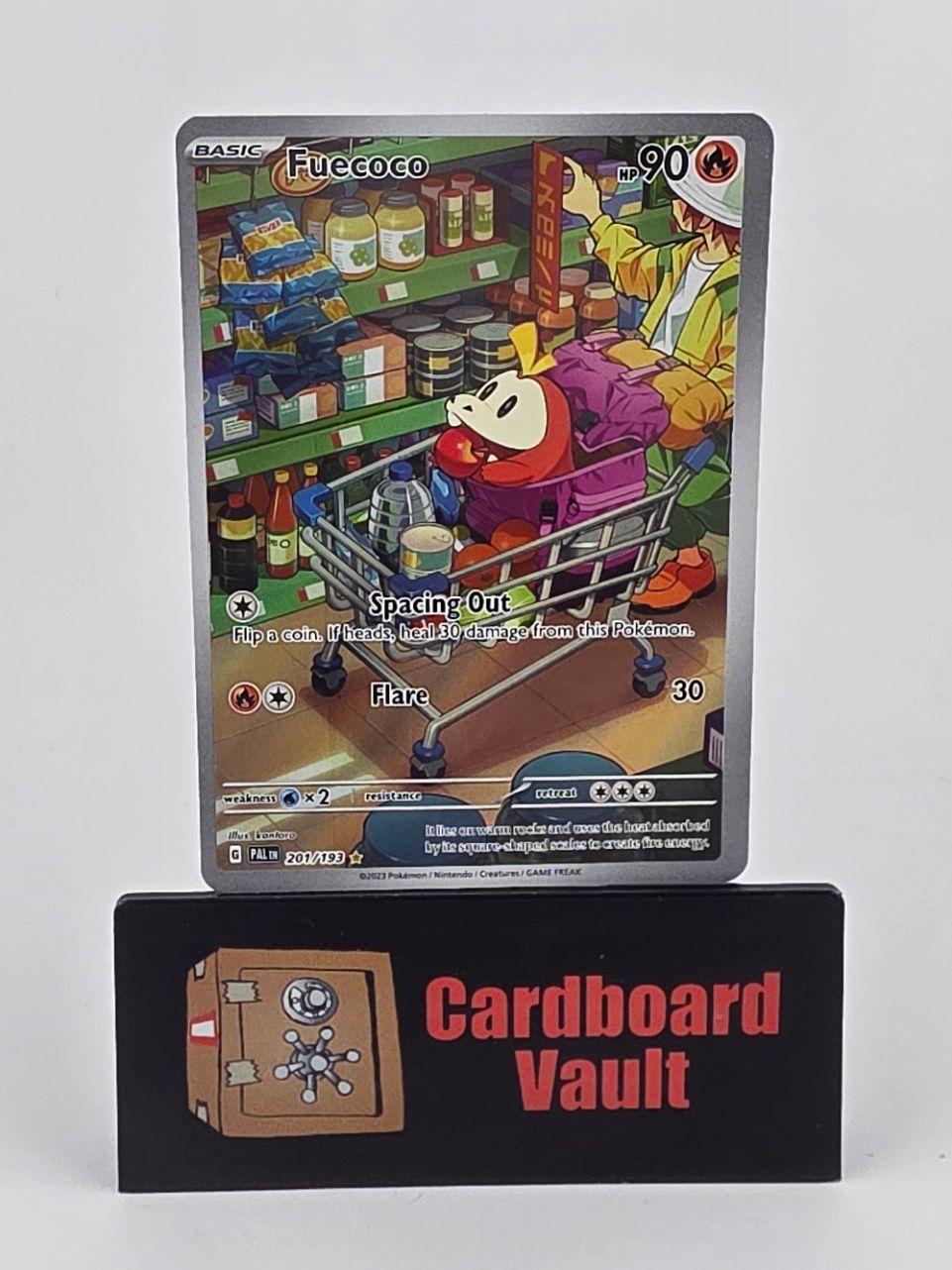 2023 Pokémon Fuecoco Full Art 201/193