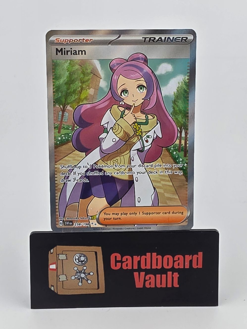 2023 Pokémon Miriam Full Art 238/198