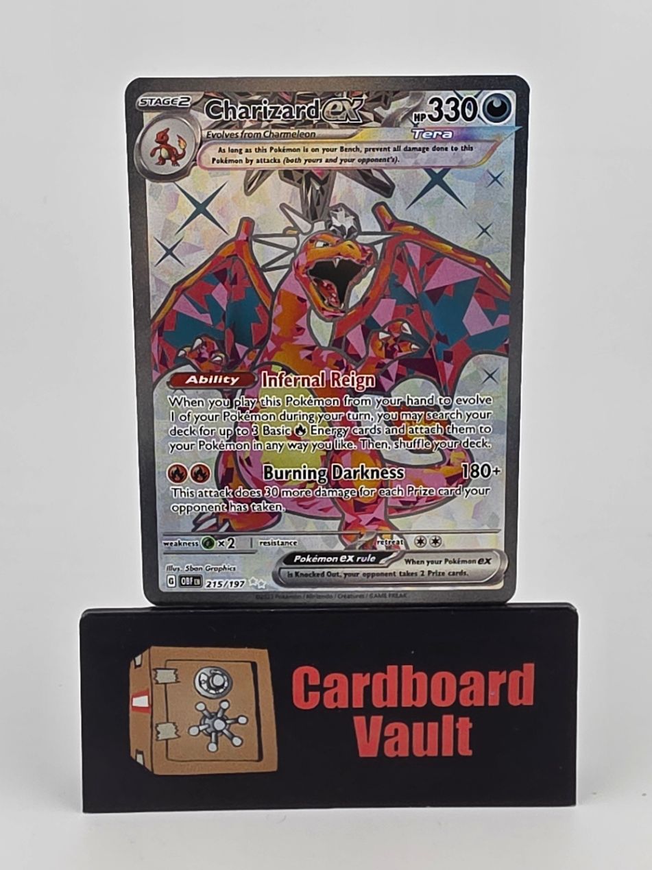 2023 Pokémon Charizard ex Full Art 215/197