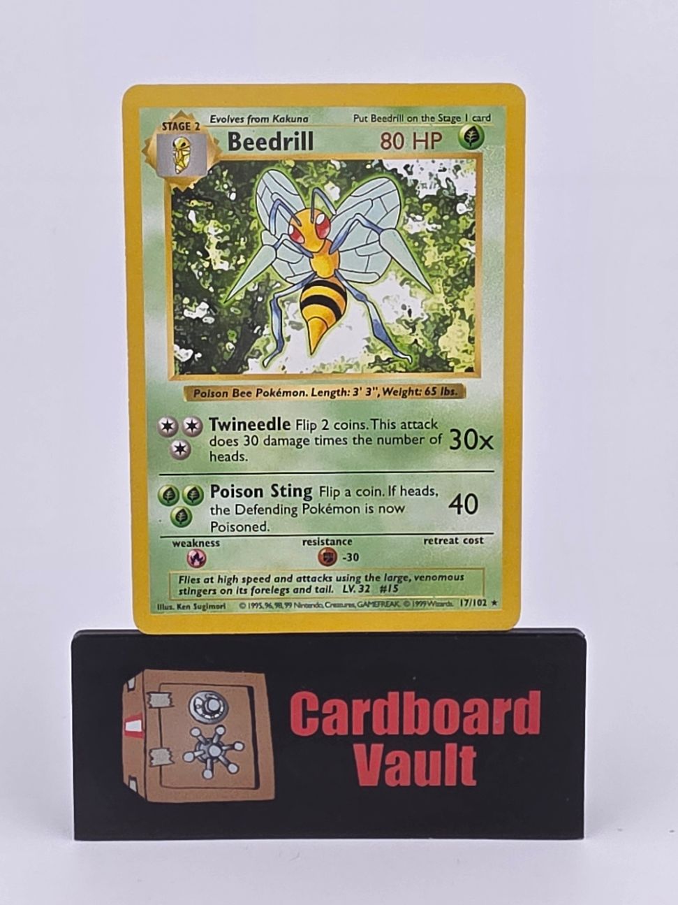 1999 Pokémon Beedrill 17/102
