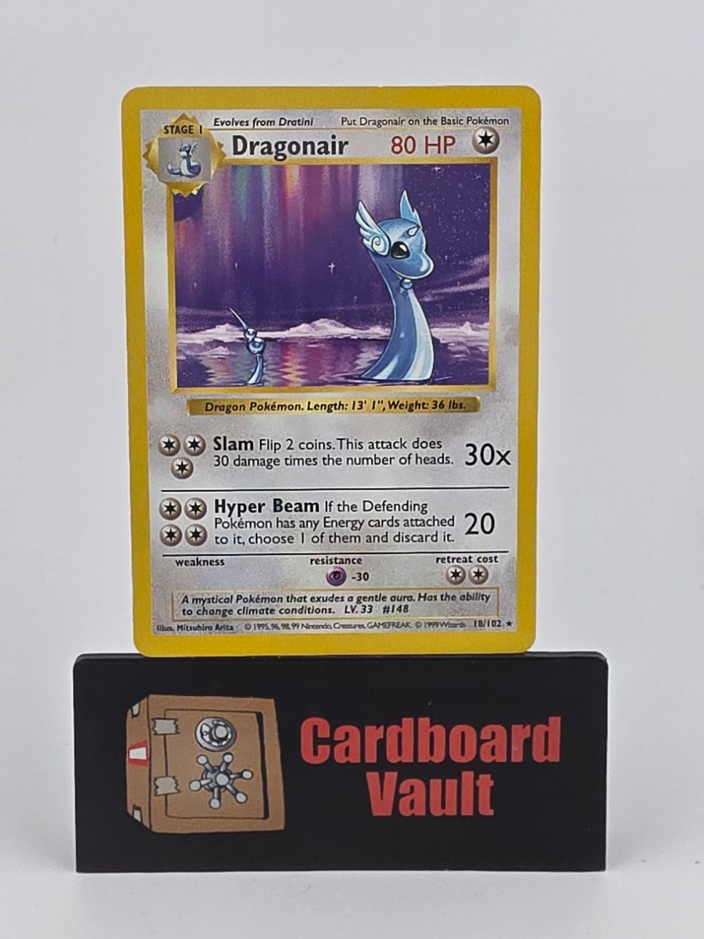1999 Pokémon Dragonair 18/102