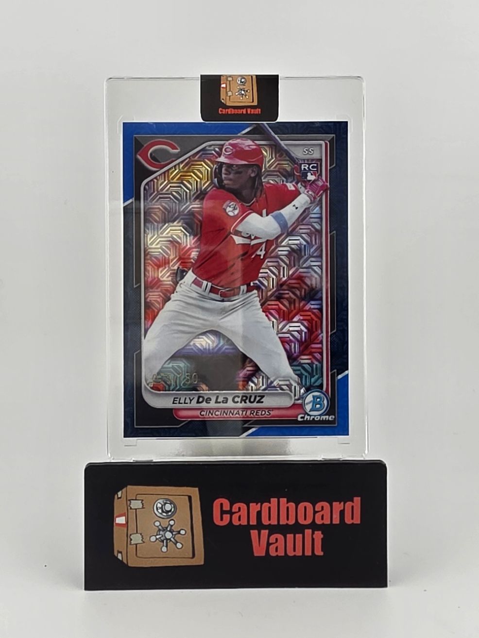 2024 Bowman Chrome Elly De La Cruz #22 Blue Mojo 025/150