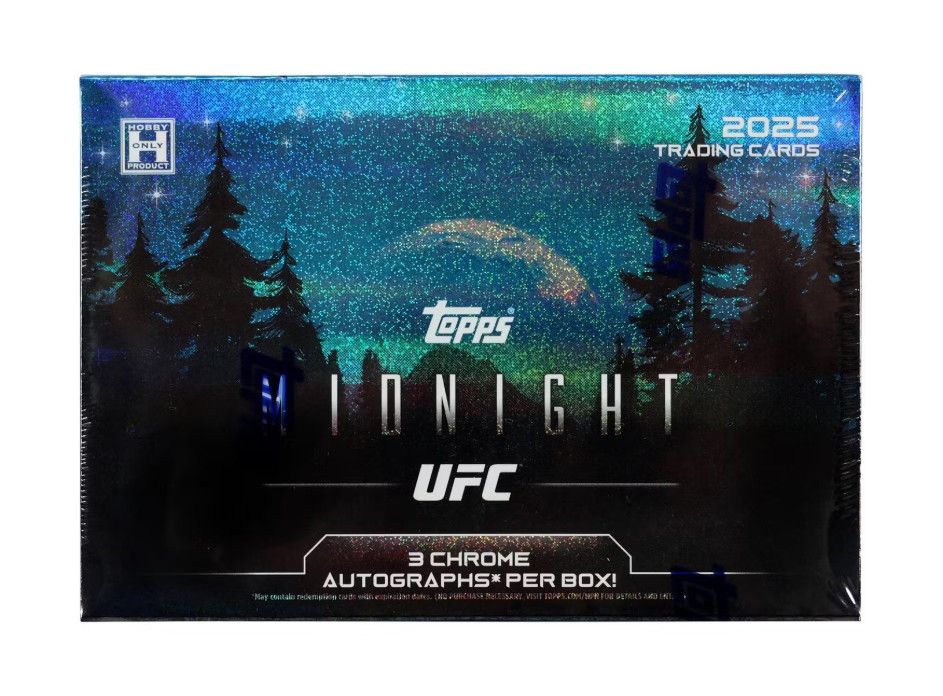 2025 Topps UFC Midnight Hobby Box