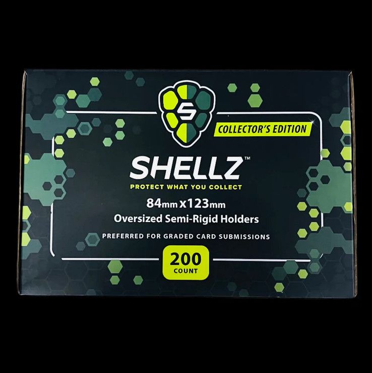 Shellz Oversized Semi-Rigid Card Holders Camo Collectors Edition (200 Count)