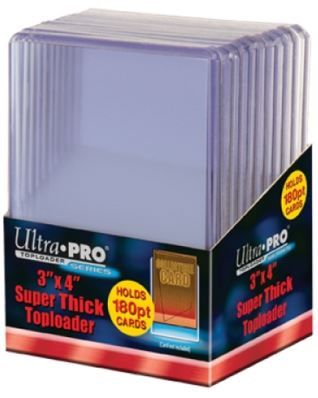 Ultrapro 3 X 4&quot; Super Thick Toploader 180Pt