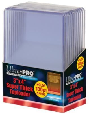 Ultrapro 3 X 4&quot; Super Thick Toploader 130Pt