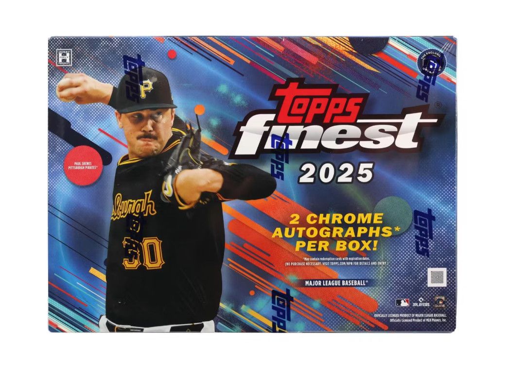 2025 Topps Finest Baseball Hobby Box