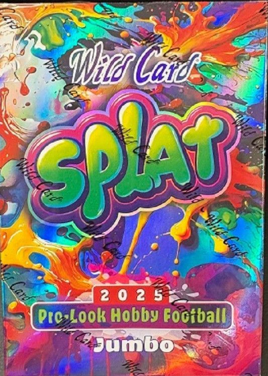 2025 Wild Card Splat Football Jumbo Box